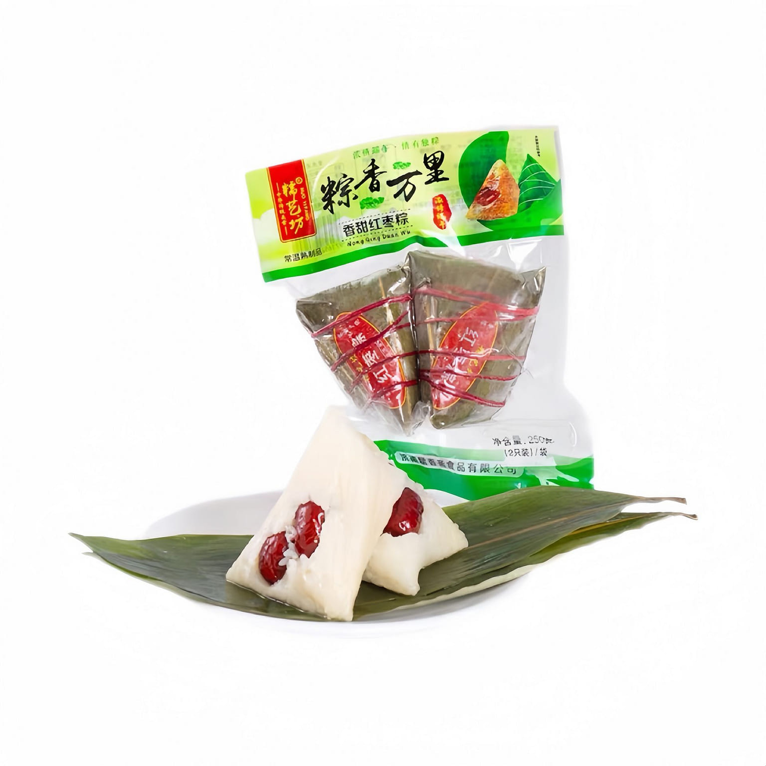 嘉興風味香甜紅棗糉子250g一袋(內含兩個) 250 克