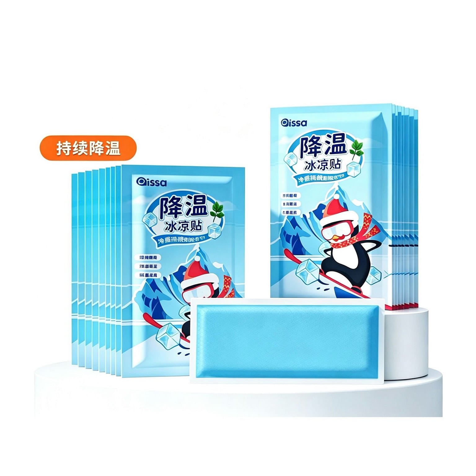PISSA Cooling Gel Patch 10 pieces 1 each