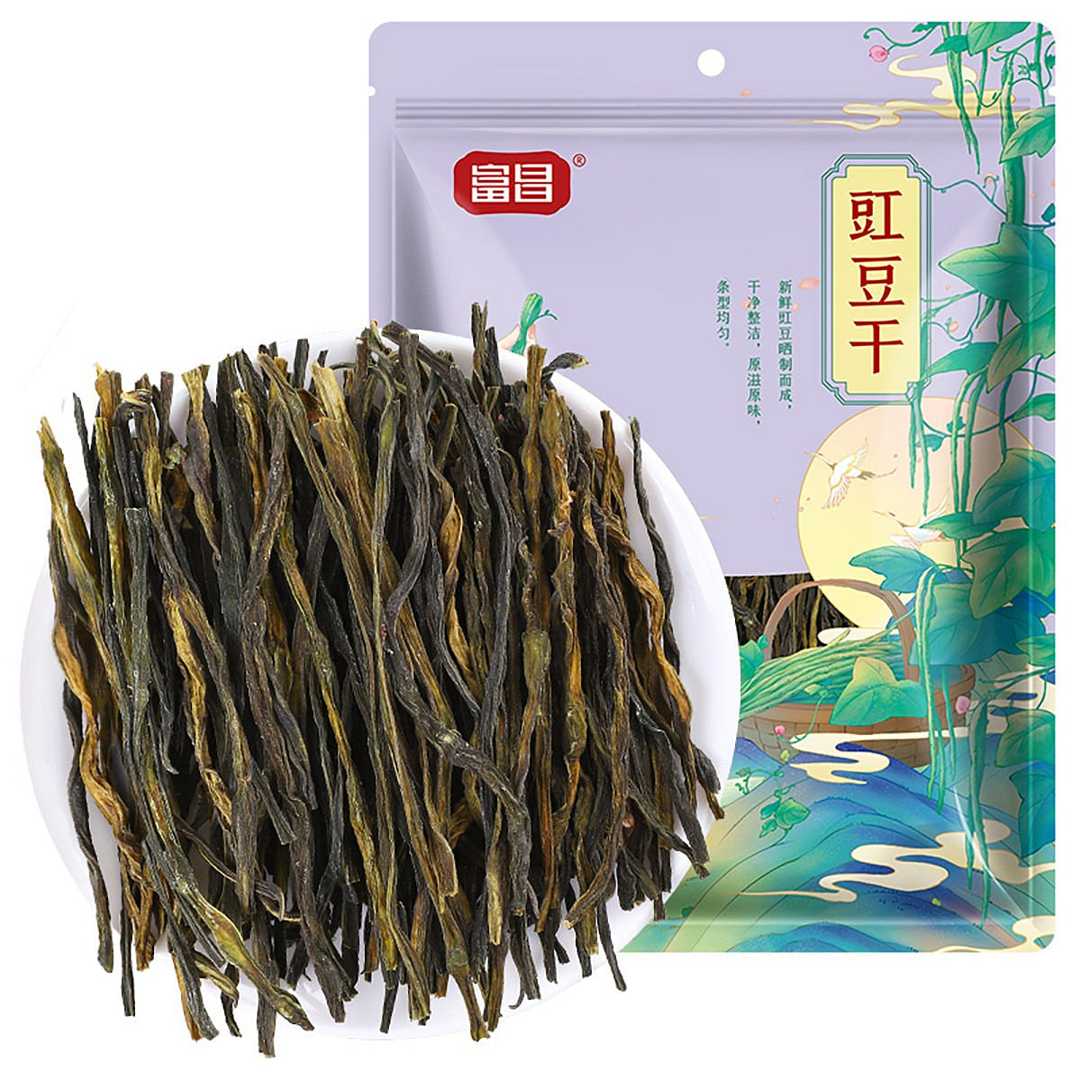 Dried cowpealong bean dried Anhui specialty fresh dehydrated dried vegetables 120 g