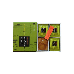 Green laver rice crackers (12 packs) 