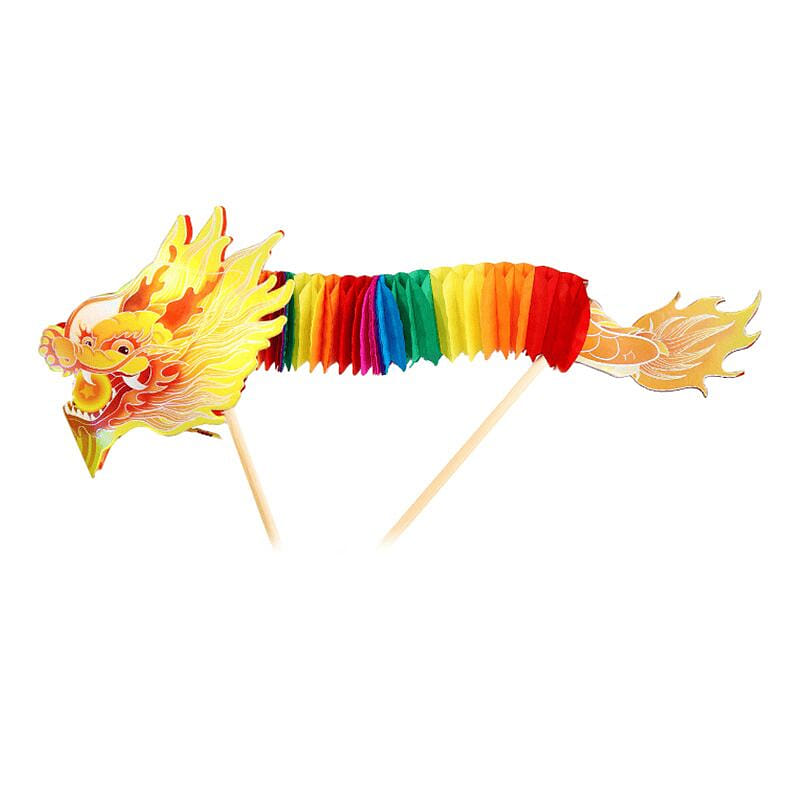 Lace dancing dragon lantern children's DIY 1 each