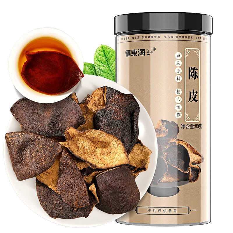Fudonghai Xinhui Old Dried Pericarp Tea Jian 80g/bottle 80 กรัม