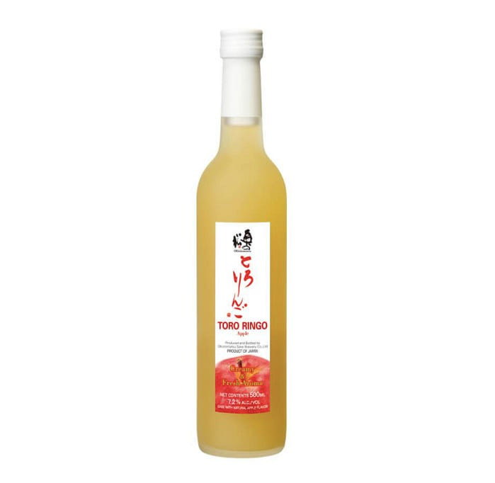 Okunomatsu Apple Ringo Sake 7.2% 500 ml
