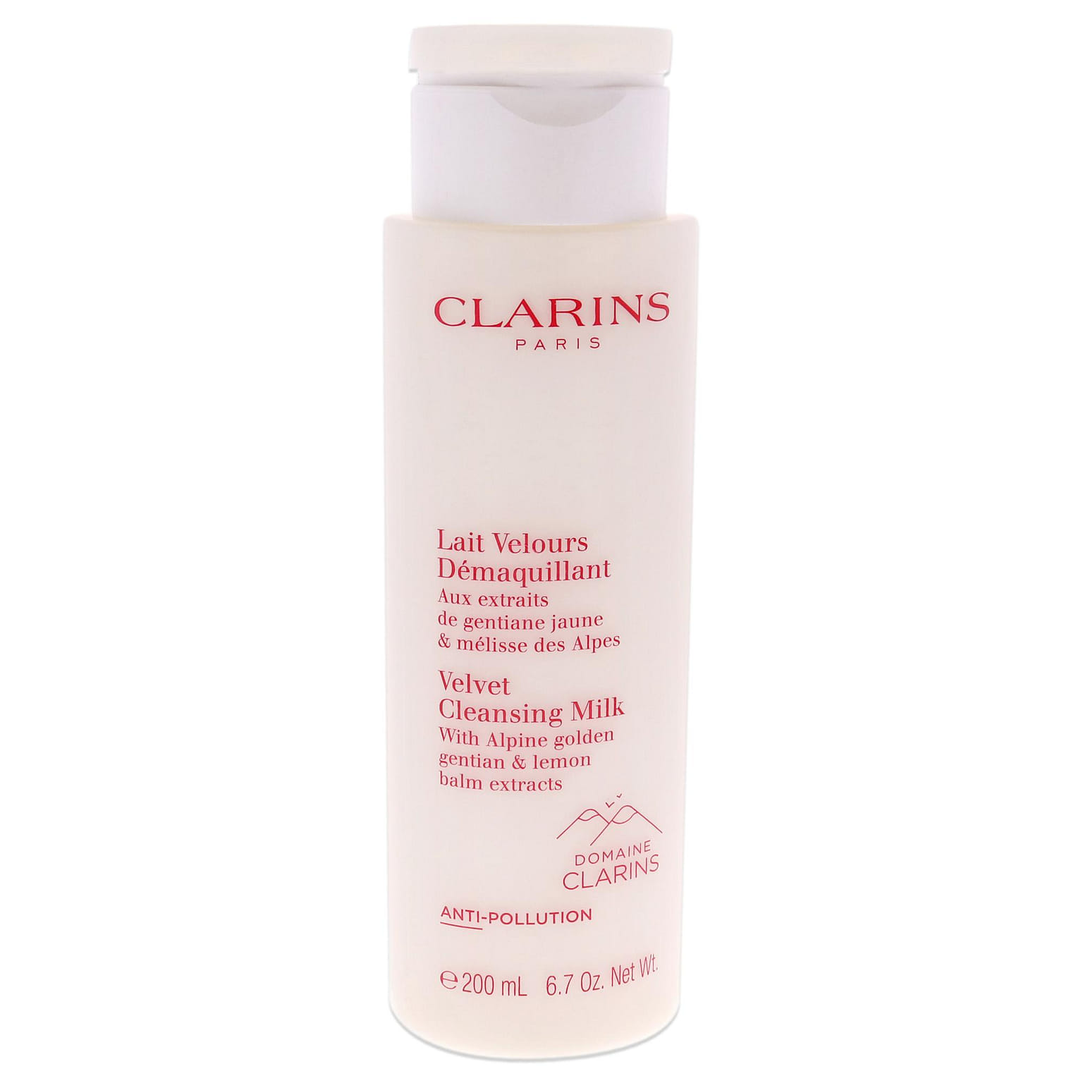 Velvet Cleansing Milk by Clarins for Women - 6.7 1 ส่วน