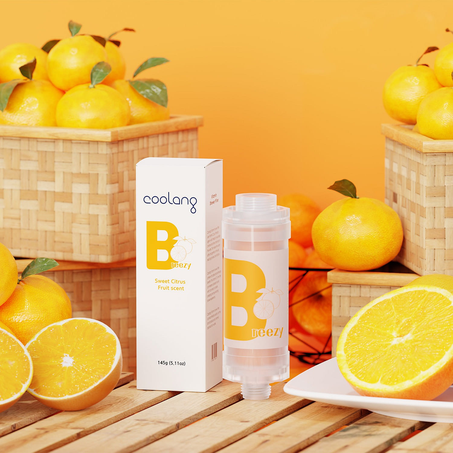 Aquamonster Coolang Vitamin C Showr Filter "B" 23.99 케이스