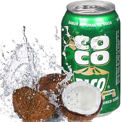 [Coco Rico] 6 Cans Coconut Soda 330ml 6 count
