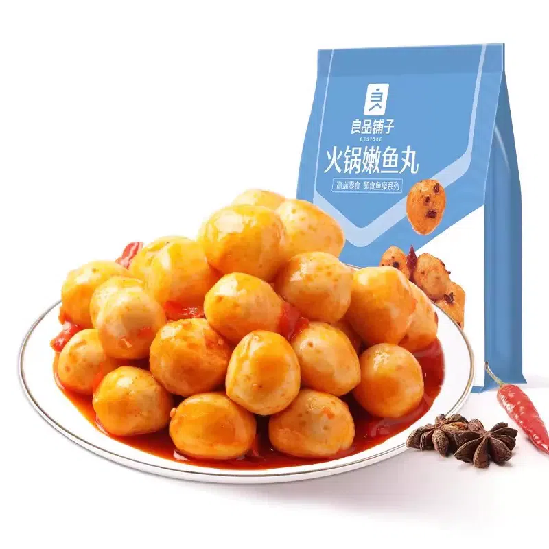 BESTORE Hot Pot Tender Fish Balls 88g*1 bag 88 グラム