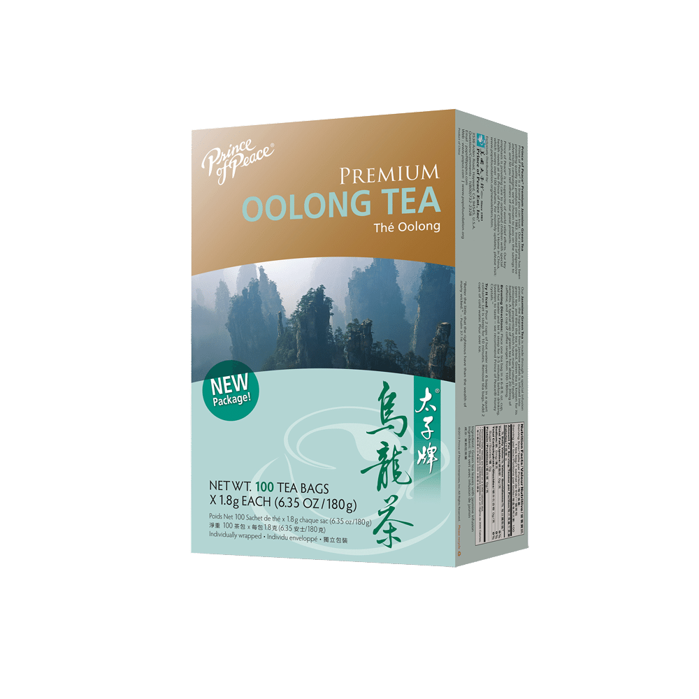 太子牌烏龍茶, 100茶包 1 盒