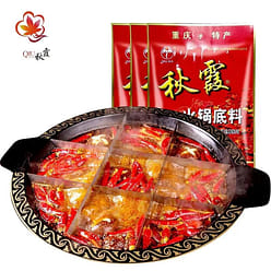 [1 bag taste fresh - Chongqing old hot pot] Chongqing autumn Xia spicy hot pot b 200 g