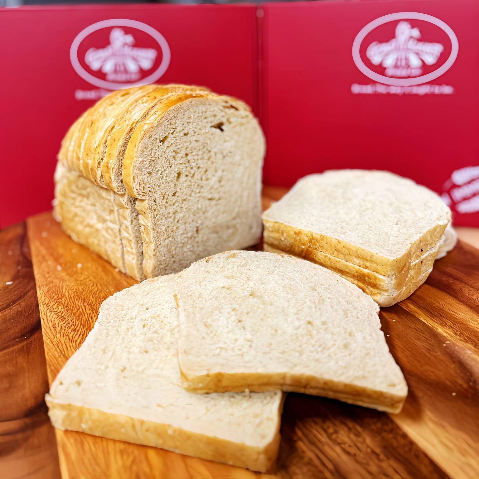 Old Fashion White Bread Freshly Baked Half - Loaf 1 pack