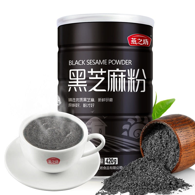 순수 흑임자 분말 420g 1 can