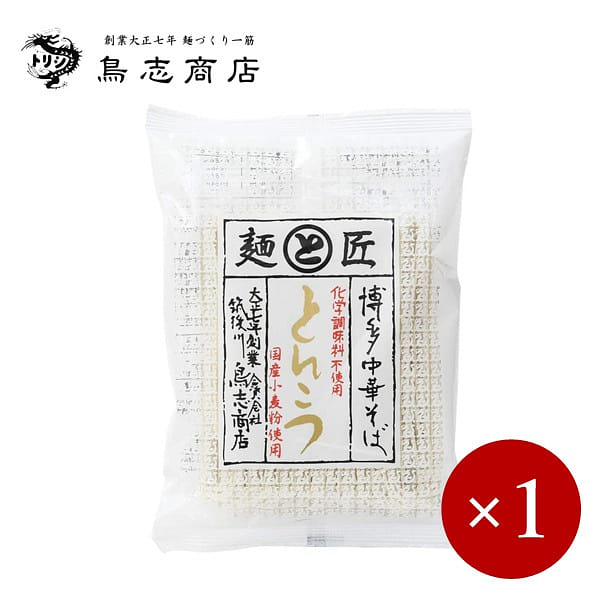 Torishishoten Hakata Soba Pork Bone Flavor 1 ส่วน