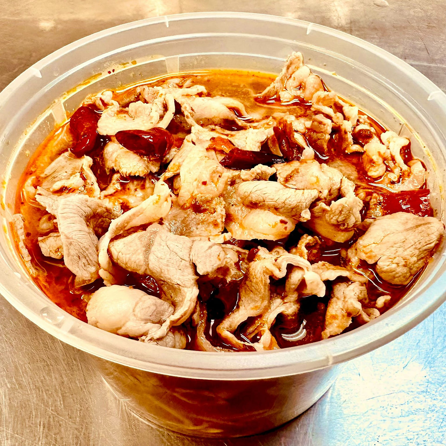 Spicy Boiled Sliced Lamb (32 oz) 1 개