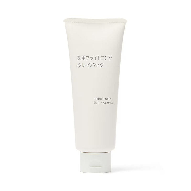 muji whitening clay mask 150g 1 each