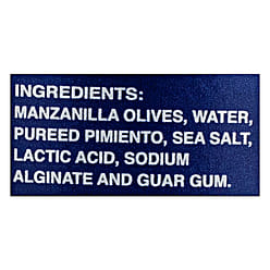 Goya Manzanilla Spanish Olives with Pimientos 6.75 oz