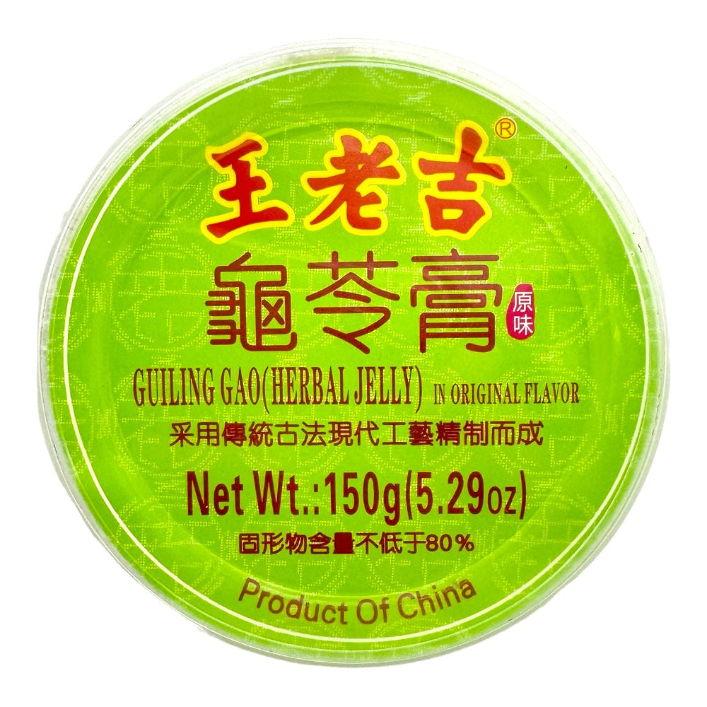 Wang Lao Ji GuiLing Gao Herbal Jelly Original Flavor 150g 1Bowl 1 each