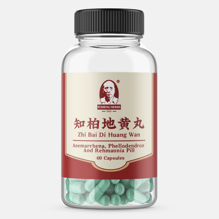 Zhi Bai Di Huang Wan - 60 pills 1 ส่วน