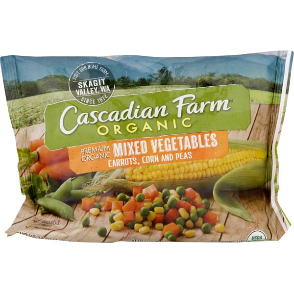 Cascadian Farm Organic Mixed Vegetables, Frozen 1 bag 16 oz