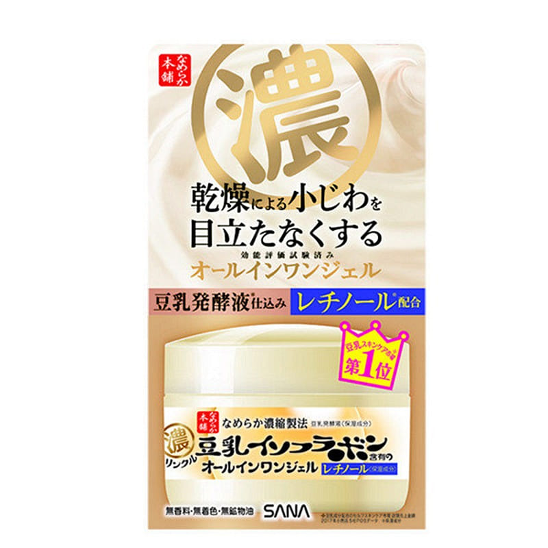 SANA Nameraka Honpo Wrinkle Gel Cream N 100g 1 ส่วน