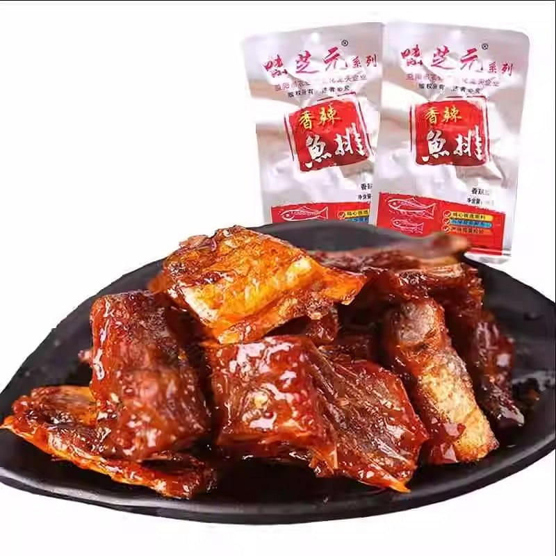 Weizhiyuan Spicy Fish Fillet Hunan Specialty 130g 130 グラム
