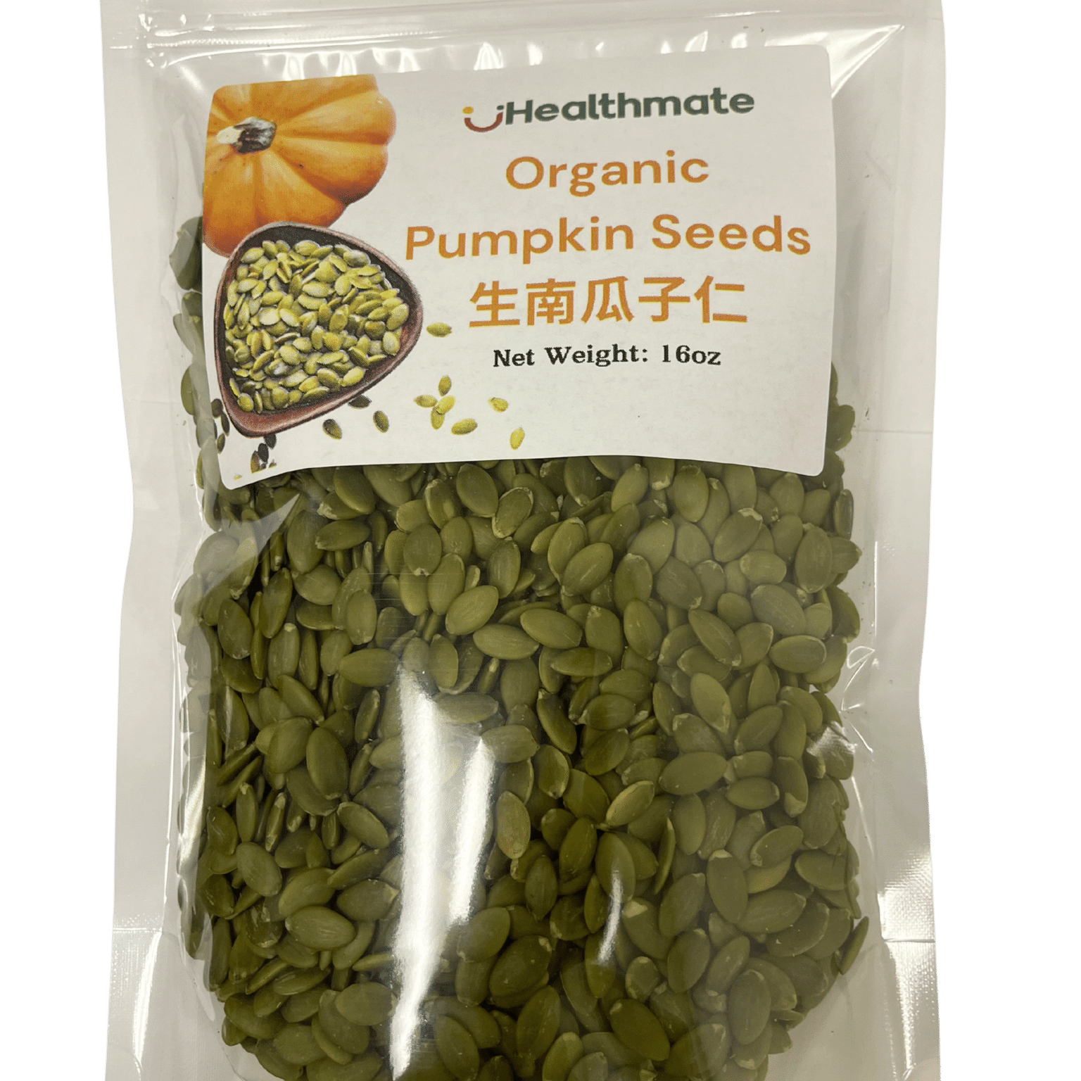 Organic Pumpkin Seeds (16oz) 16 온스