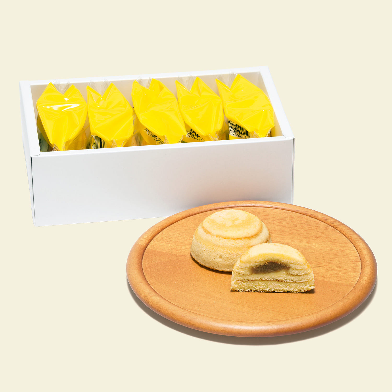 Yamadaya Plain Dome Kuchen Baumkuchen 5 pcs 1 box