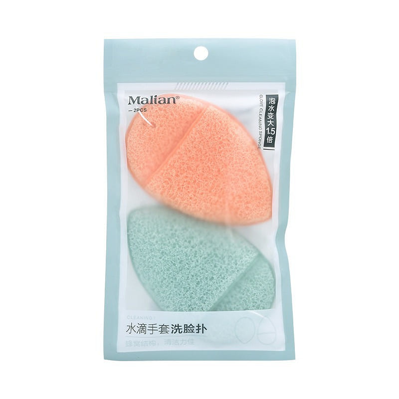 Soft Facial Cleansing Sponges Gloves 1 팩