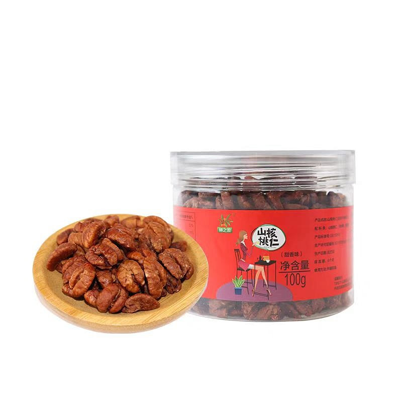 Lin Zhi Yuan Sweet Aroma of pecan meat 100g*1 can 100 그램