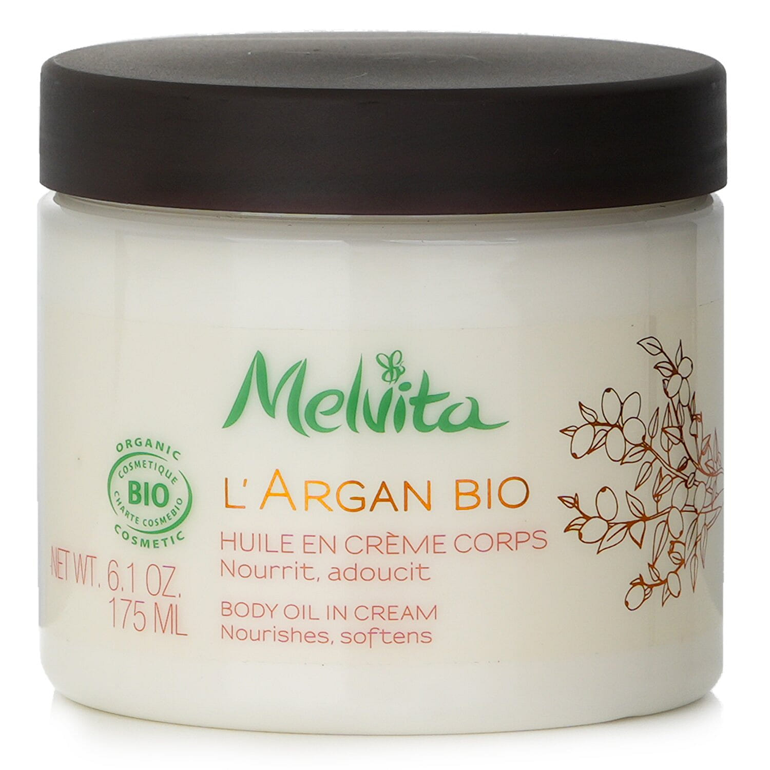 Melvita 摩洛哥堅果油煥發光彩 175ml/6.1oz 175 毫升