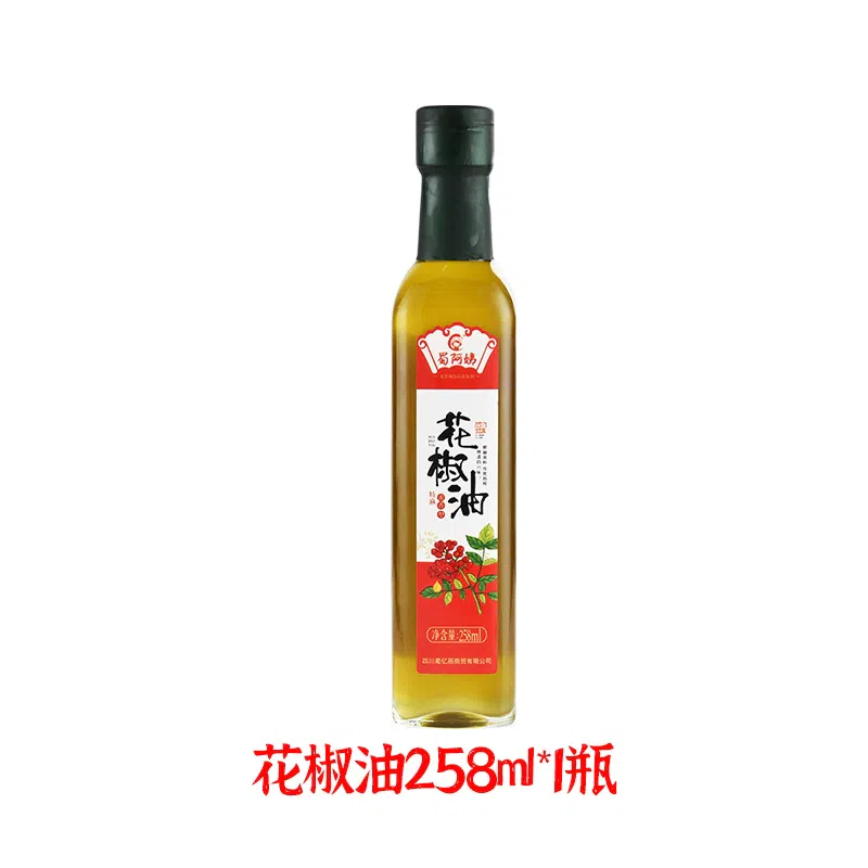 Sichuan authentic Sichuan pepper oil mixed juice household fresh pepper made of numbness [Sichuan pepper oil] 258ml*1 bottle 258 g