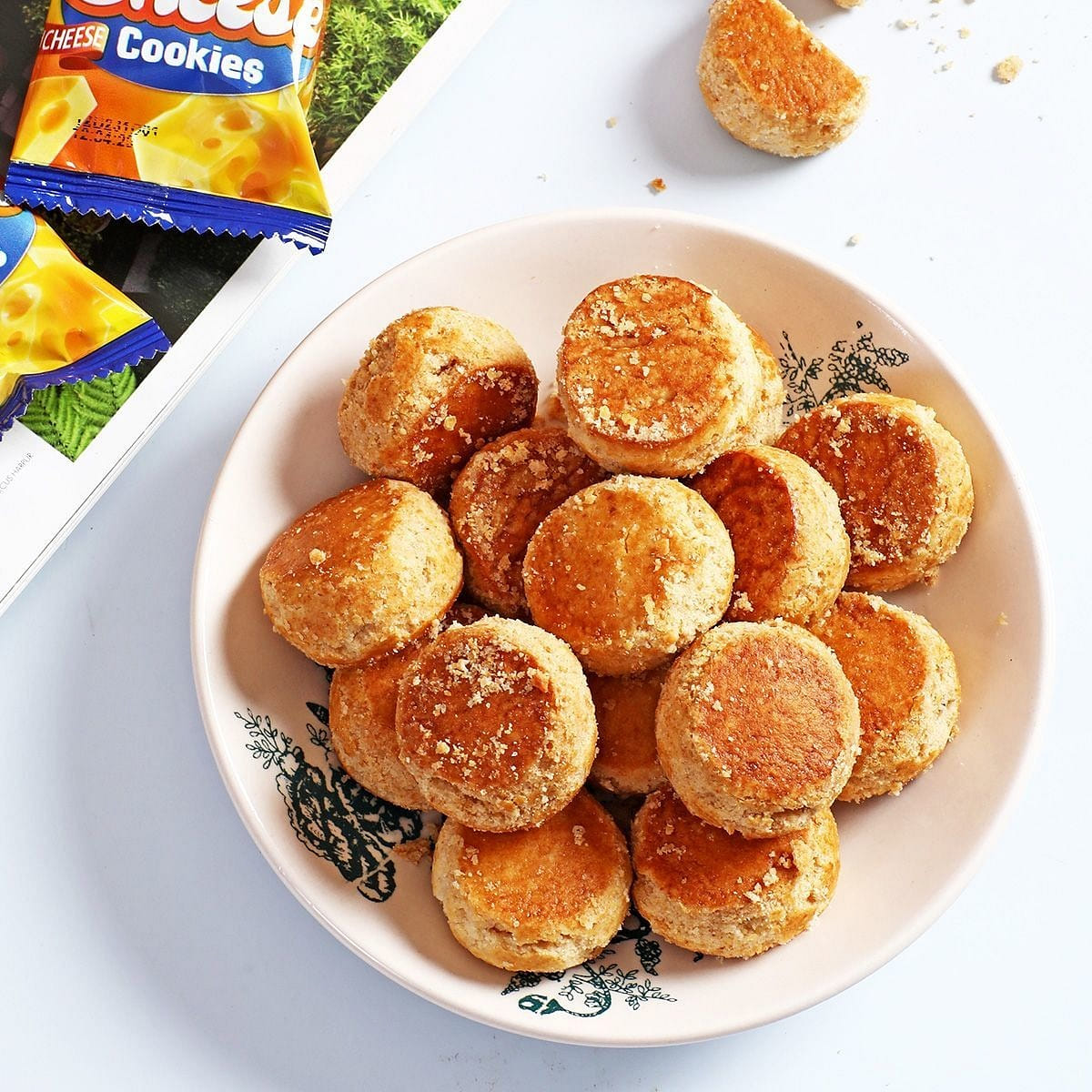 Malaysian savory cheese crackers 90 그램