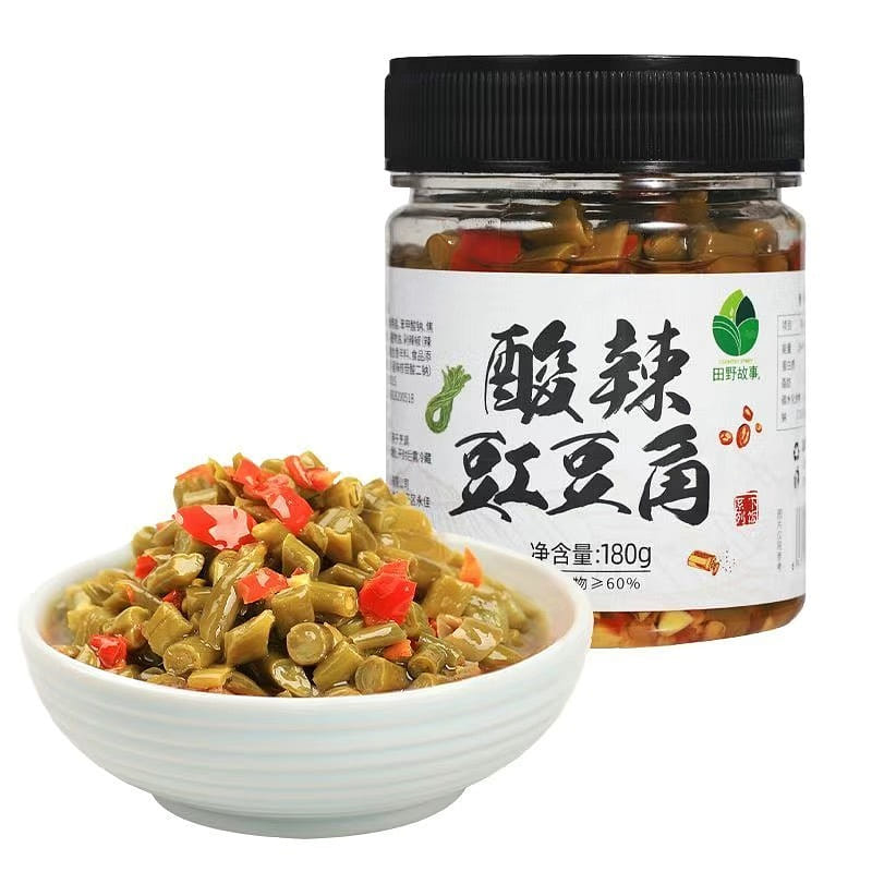 Sour and spicy cowpea beans to relieve greasiness 180 グラム