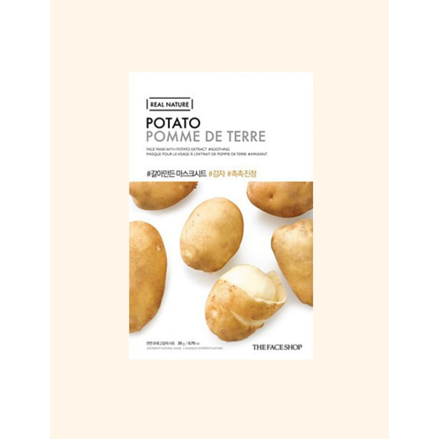Real Nature Face Mask Sheet Potato 1 개