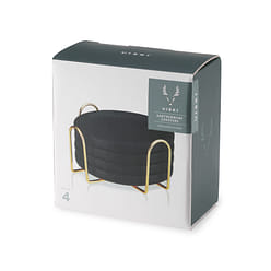 Earthenware Coasters Set of 4 by Viski 4 份