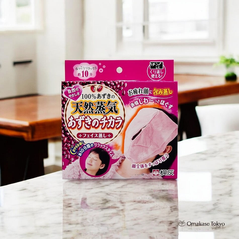 Azuki no Chikara Heats Tired Faces Steam Pads 243 グラム