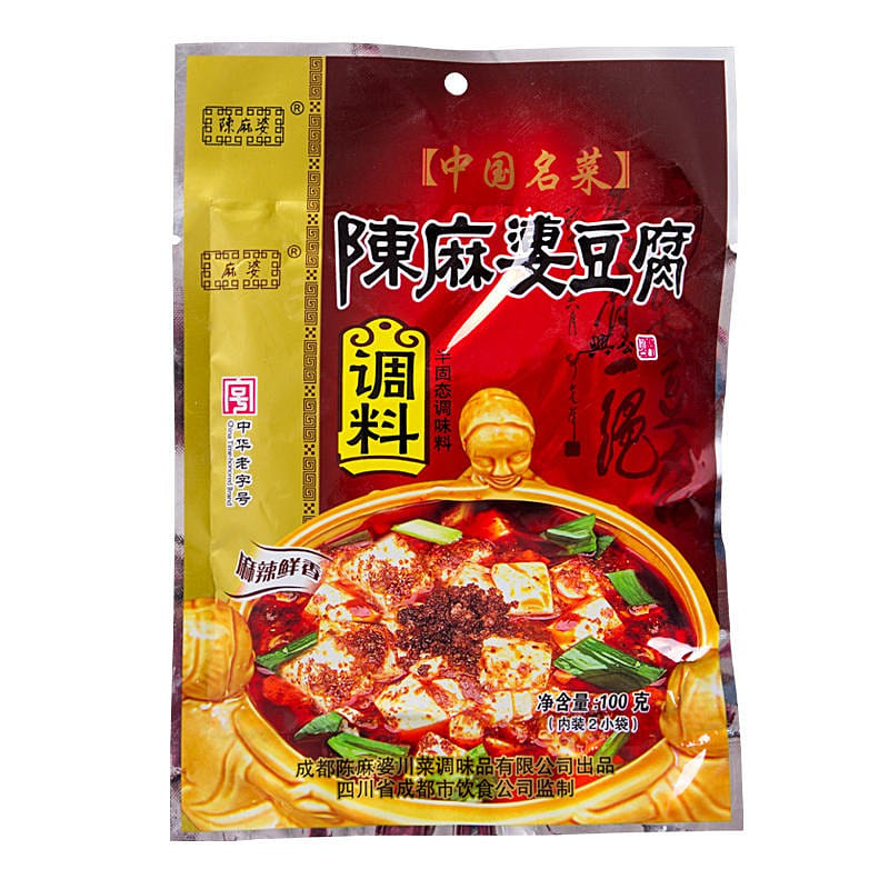 【內含2小袋】陳麻婆 麻婆豆腐調料 四川成都特產 100 克
