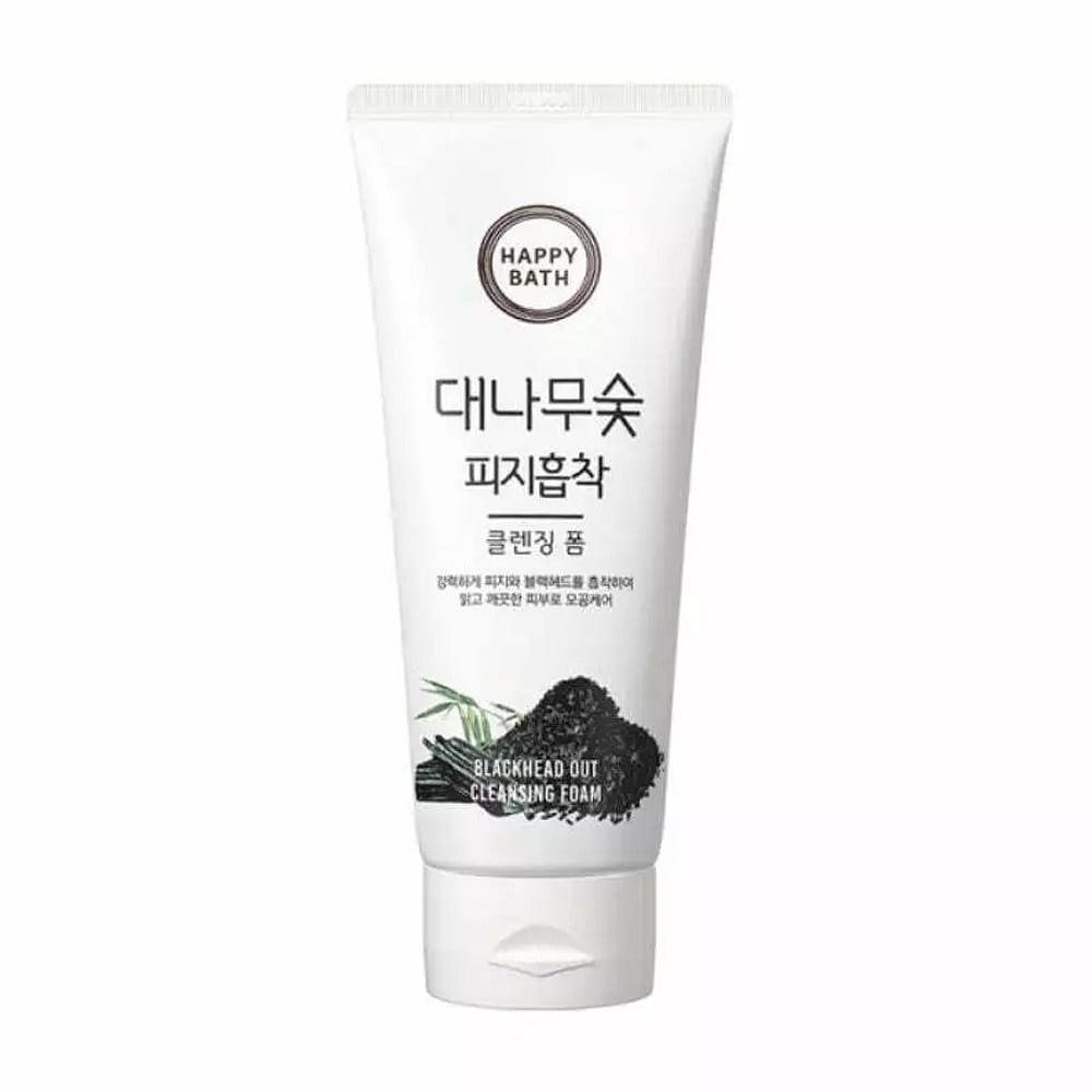 해피바스 대나무숯 피지흡착 클렌징폼 200 그램