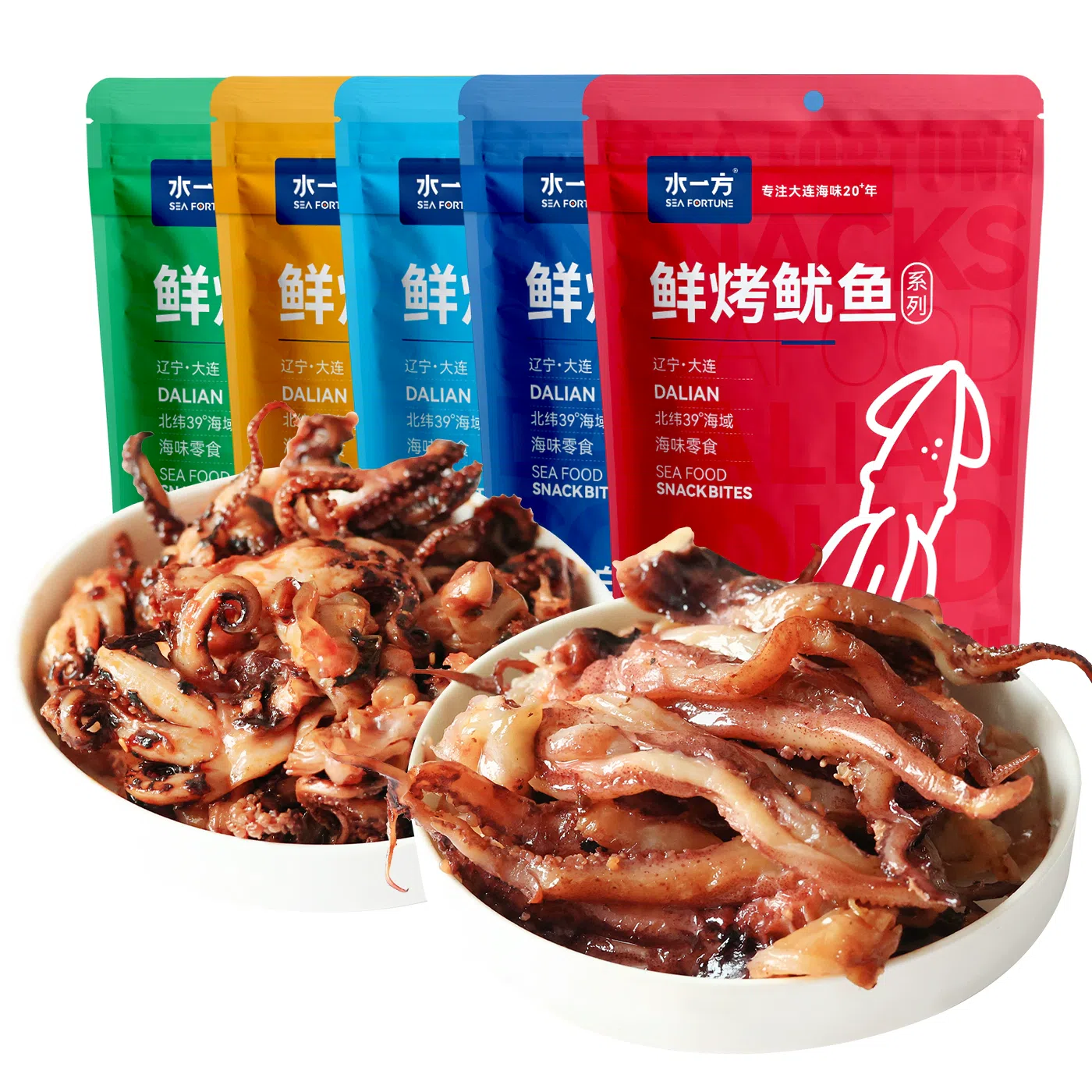 Grilled spicy squid head 60g 60 g