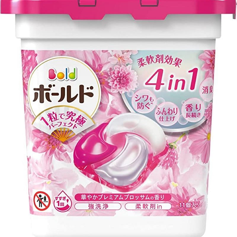 P&G Laundry Detergent Gel Ball 4D Premium Blossom 11 개입
