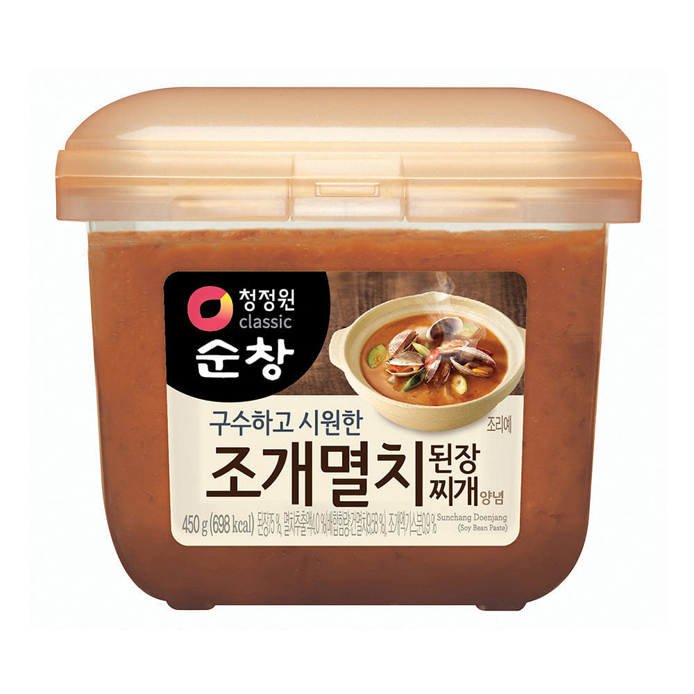 Chungjungone Sunchang Soy Bean Paste for Stew (Clam Anchovy) 450 g