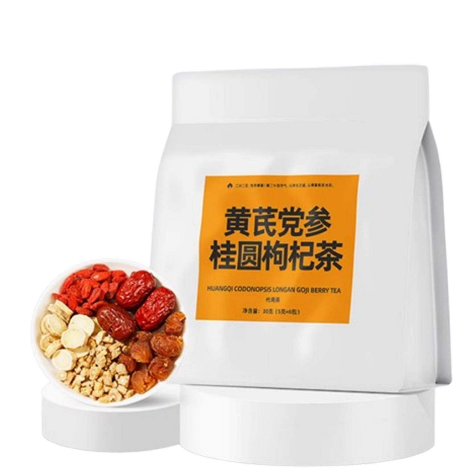 Huangoi Codonopsis Longan Goji Berry Tea 60 g