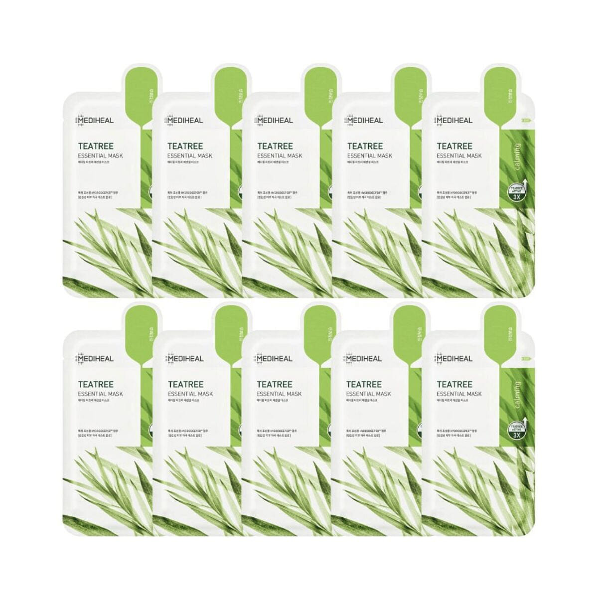 Mediheal Teatree Mask - 3X Teatree Active 1 케이스