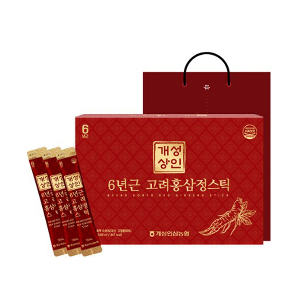 Kaesong Merchants 6 Year Goryo Red Ginseng Stick 30p 300 ml