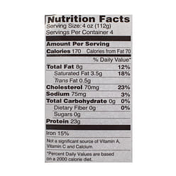 Thomas Farms Organic Ground Beef 1 lb