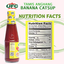 UFC Taming Anghang Banana Catsup 320g 320 g