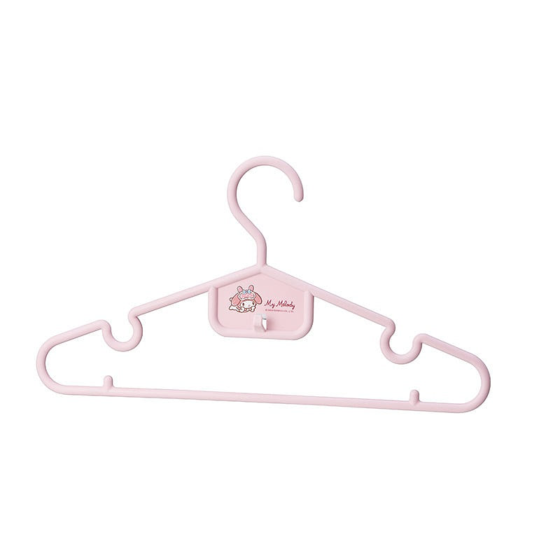 Plastic Hanger Dry And Wet Dual Use Drying Clothes Without Trace-My Melody10Pc 1 개