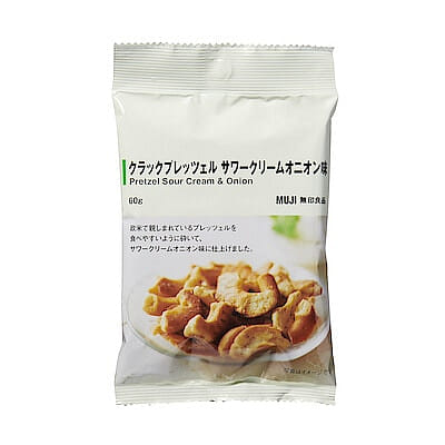 MUJI Salt Pepper Crisps Yogurt & Onion Flavor 60g 1 each