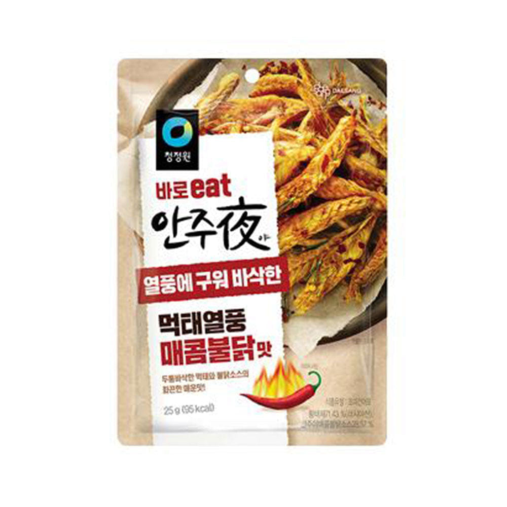 청정원 안주야 먹태열풍 매콤불닭맛 25 그램