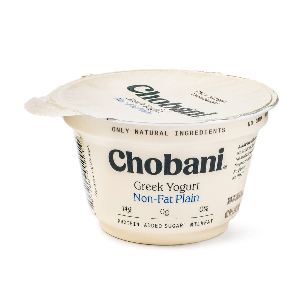 Chobani 무지방 그릭 요거트 5.3 온스
