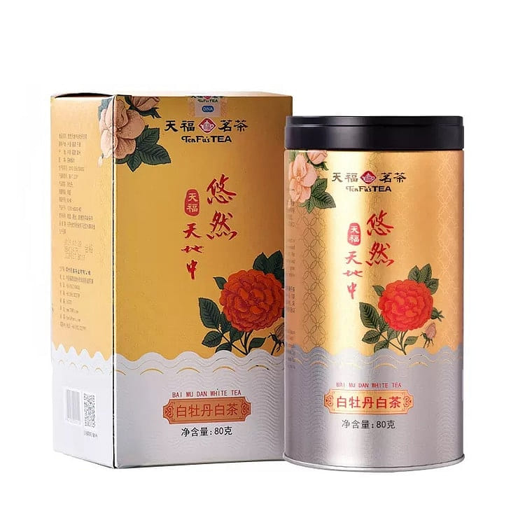 China [Tenfu's Tea] Leisurely Heaven and Earth White Peony 80g 1 each